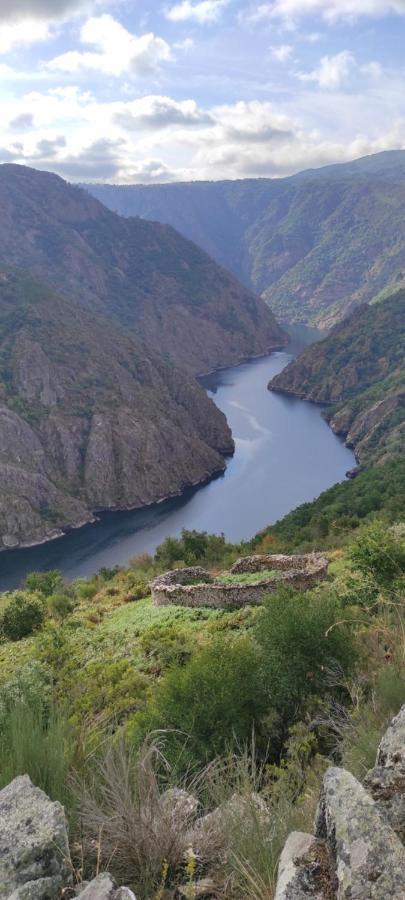 Apartamento Portovello Con Vistas Al Rio Allariz Exteriér fotografie